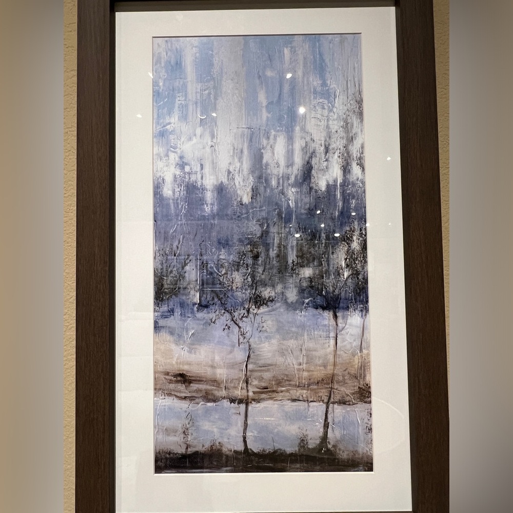 Wall art / Anchored in blue II